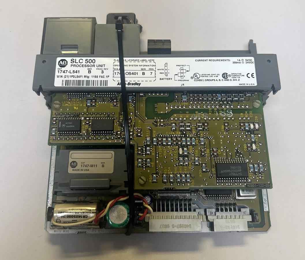 Used ALLEN BRADLEY,1747-L541,SER B SLC 500 PROCESSOR UNIT