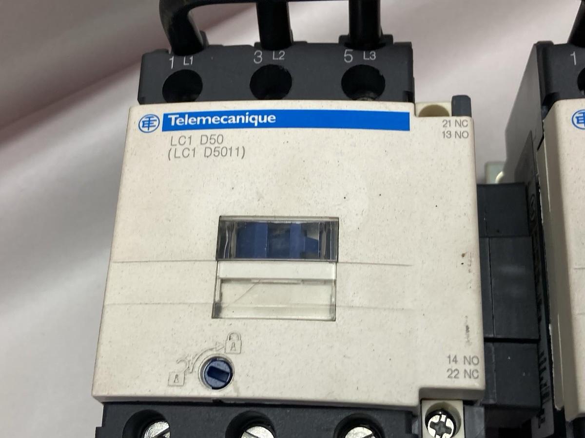Used Telemecanique,LC1 D50,Contactor Motor Starter