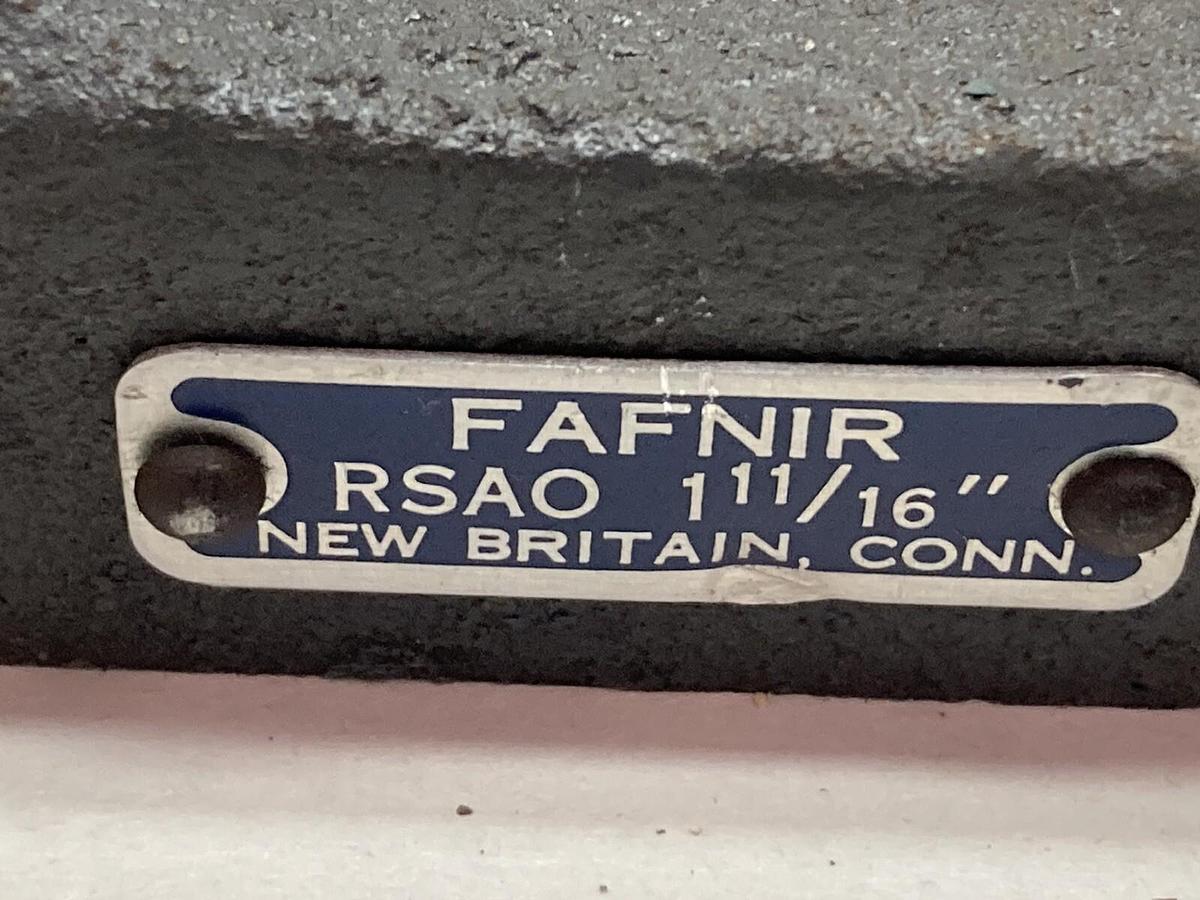 Used Fafnir,RSAO 1-11/16,Pillow Block Bearing