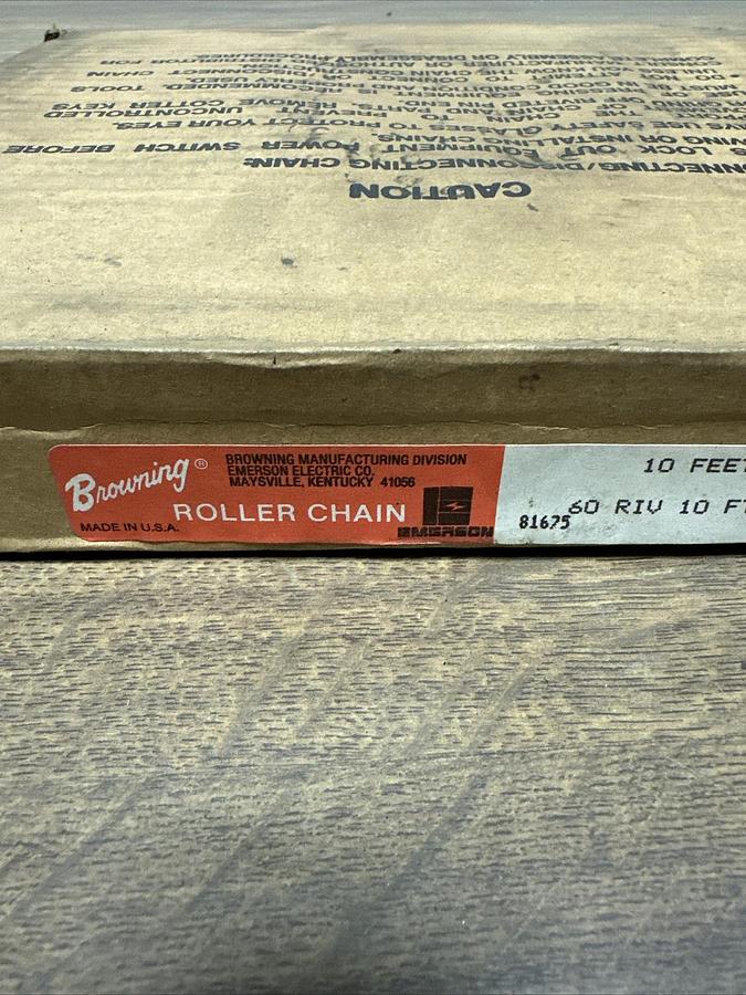Used Browning,60 Riv 10 FT,Roller Chain