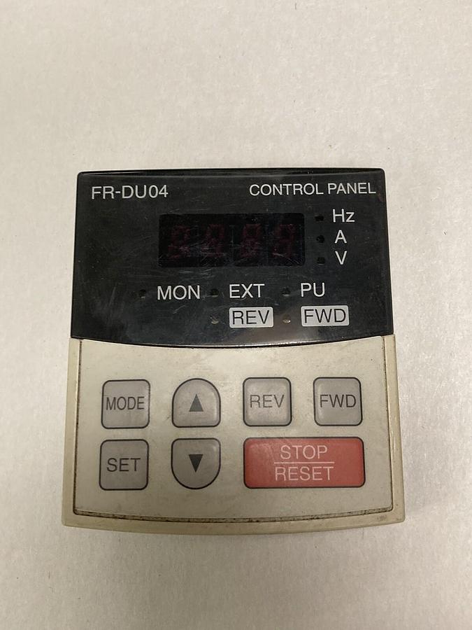 Used Mitsubishi,FR-DU04,Operation Panel