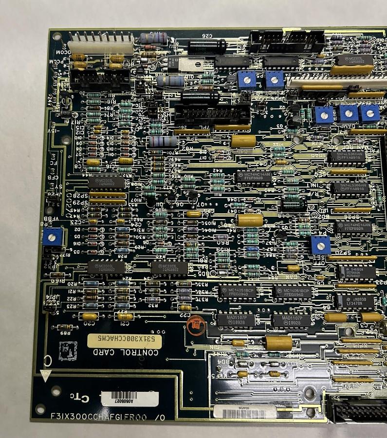 Used GENERAL ELECTRIC,F31X300CCHAFGIFR00,CONTROL CARD