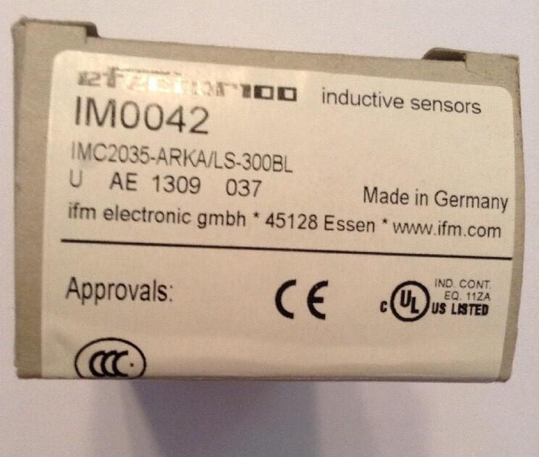 IFM Efector,IM0042 IMC2035-ARKA/LS-300BL,Inductive Sensor