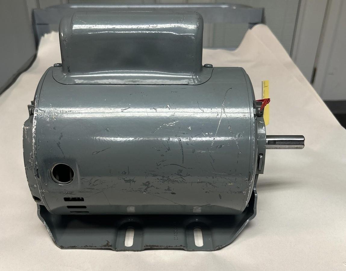 Used GE,5KC47PG750HX,AC MOTOR 1.5HP 115/230V 3450RPM 1PH 56 FRAME
