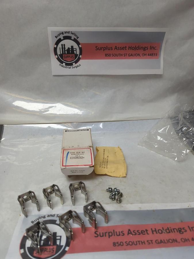 CUTLER HAMMER,C350KC62,FUSE CLIP KIT NOS