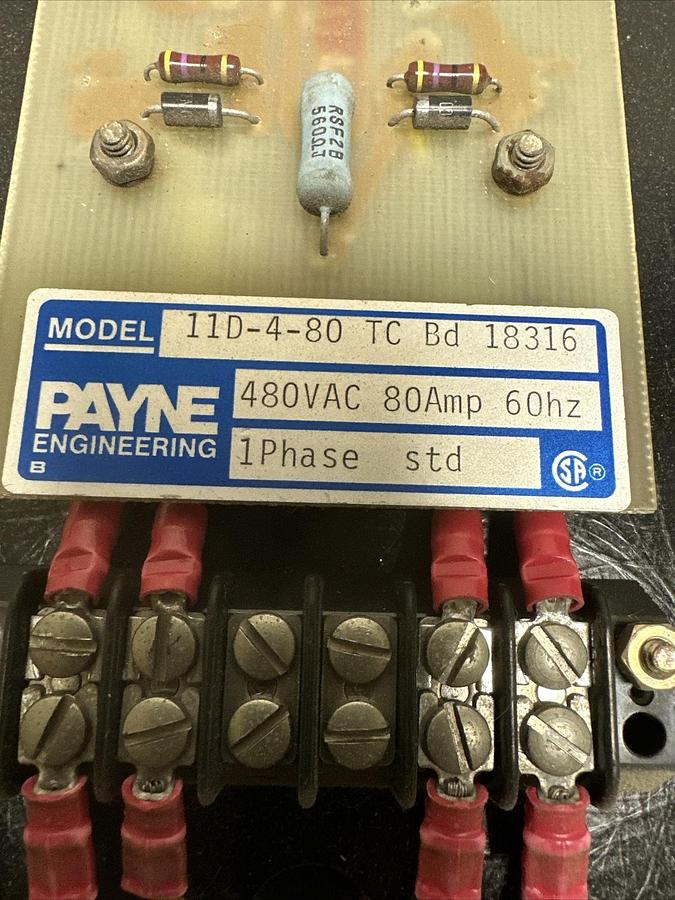 Used Payne Engineering,11D-4-80,Power Transformer