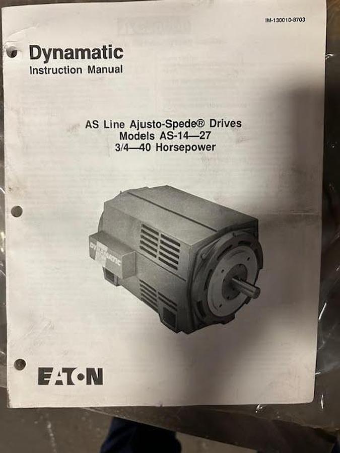 Refurbished Dynamatic  CB2-100250-0001