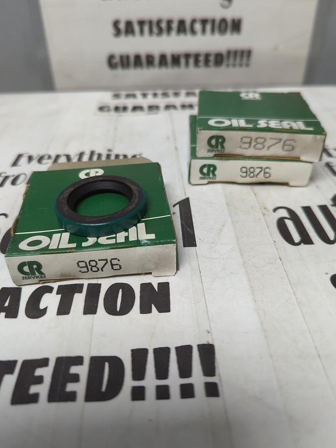 CHICAGO RAWHIDE,9876,OIL SEALS LOT OF 3 NOS