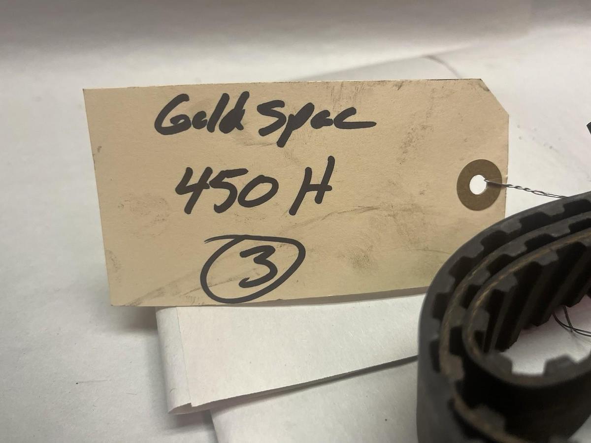 GOLD SPEC,450H150,V-BELT LOT OF 3