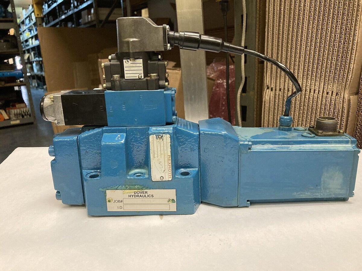 Used Rexroth,Z4WE 6 E68-21/AG24N24,Directional Valve / 4WRDE16Q2-200P-50/6L24Z9 Base