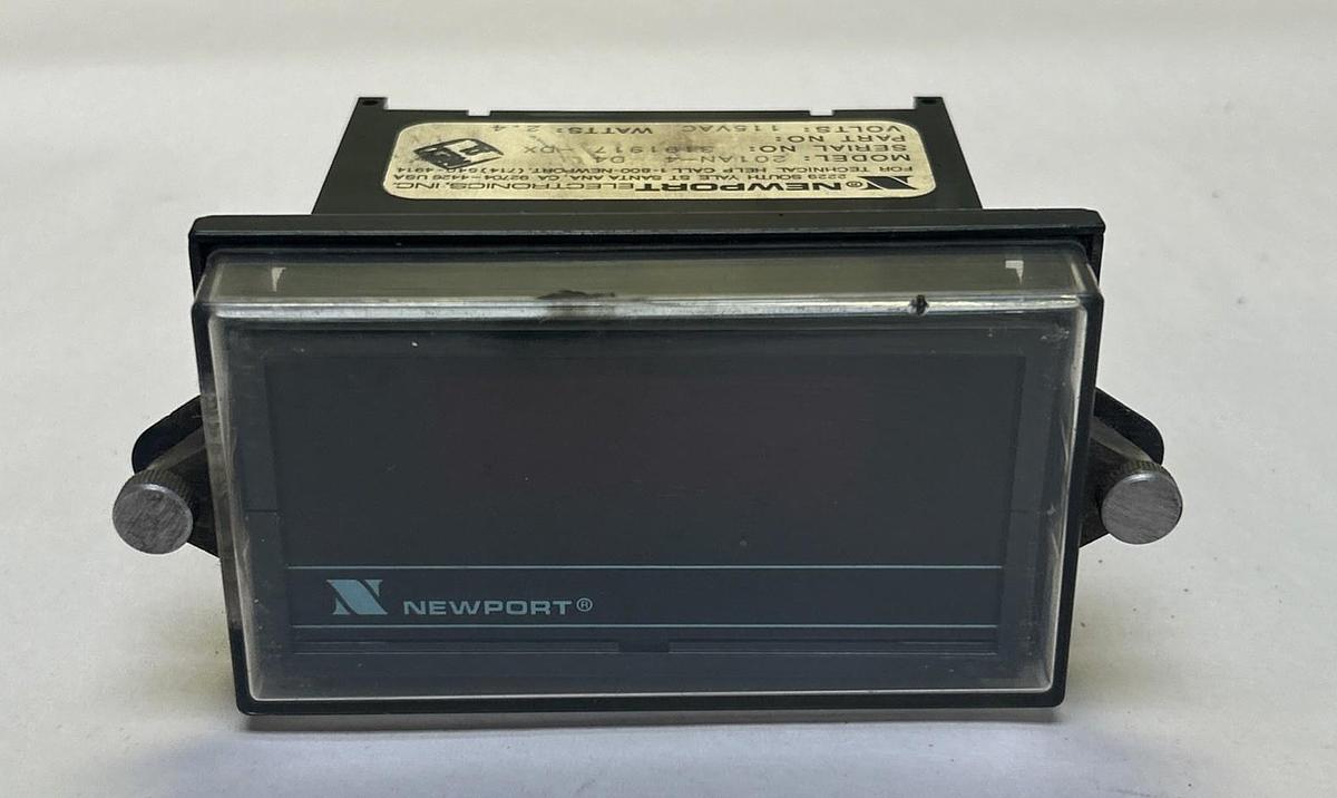 Used NEWPORT,201AN-4,DIGITAL PANEL METER 115V 2.4W