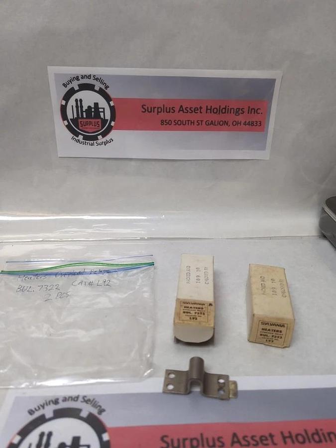 SYLVANIA,L92,OVERLOAD HEATER ELEMENT LOT OF 2 NOS