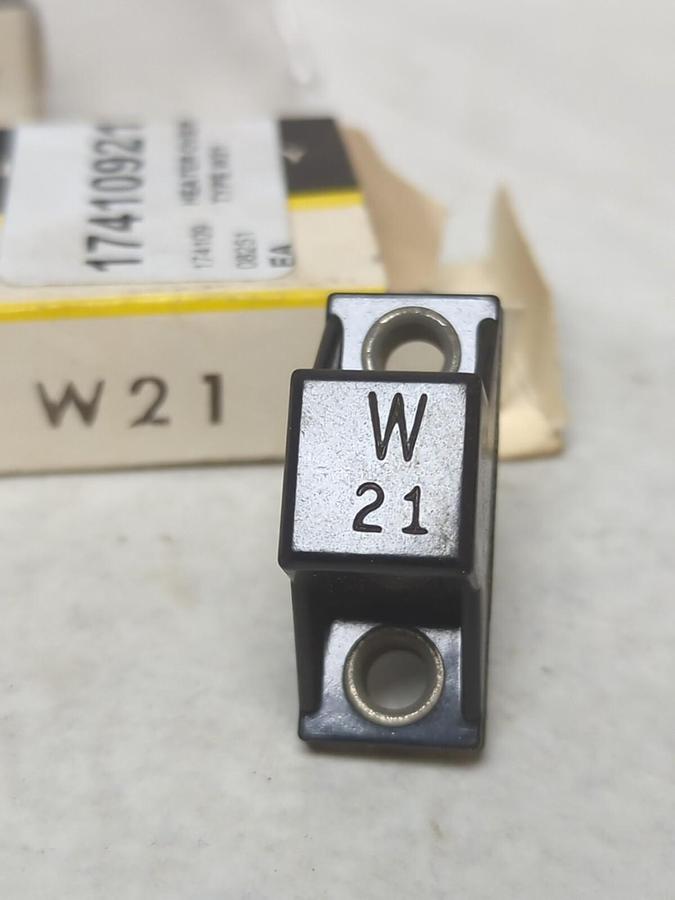 ALLEN BRADLEY,W21,THERMAL OVERLOAD HEATER ELEMENT LOT OF 2 NOS