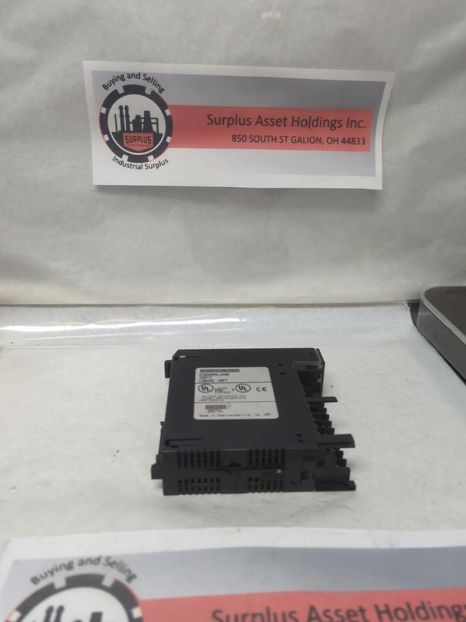 Used GE FANUC,IC693MDL240E,INPUT MODULE 120VAC 16PT PRE-OWNED