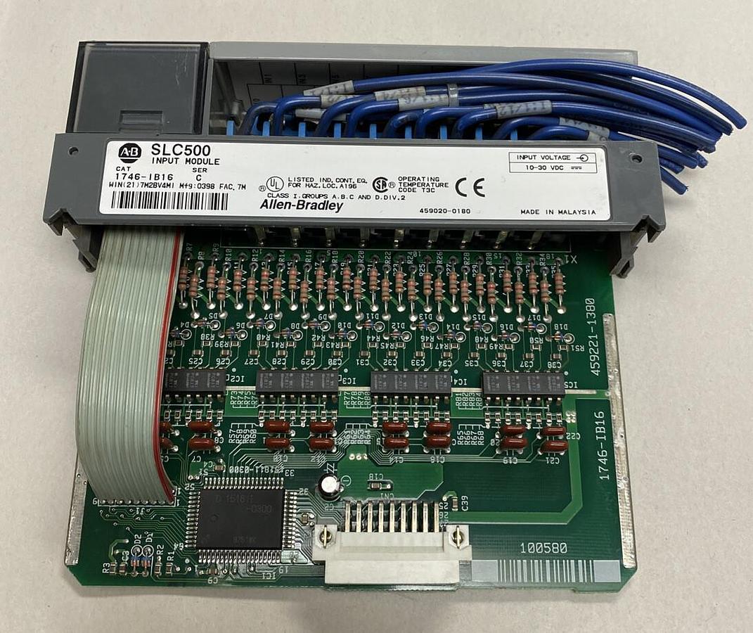 Used Allen-Bradley,1746-IB16,Series C SLC500 Input Module