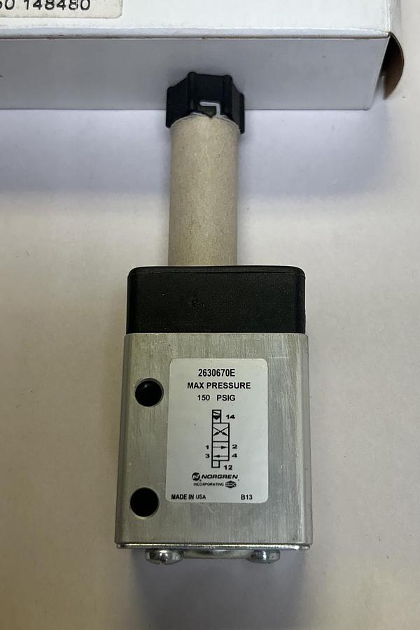 IMI HERION,2630670E,PNEUMATIC DIRECT SOLENOID VALVE NOS