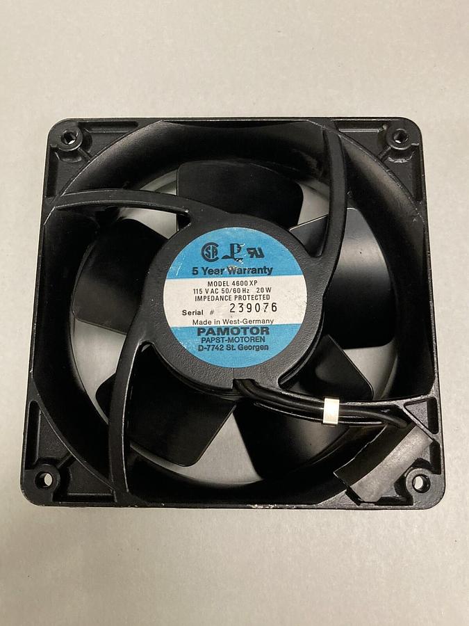 Pamotor,4606 XP,Heavy Duty Fan 20W 115Vac