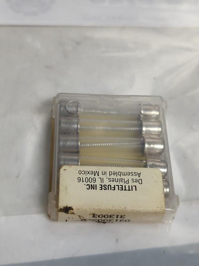 LITTELFUSE,0313003,SLO-BLO FUSE PACK OF 5 PCS NOS