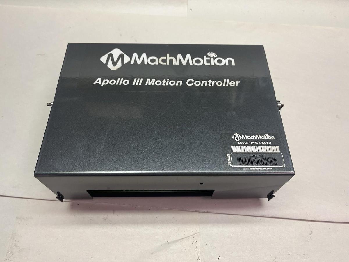 Used MACHMOTION,X15-A3-V1.0,APOLLO III ETHERNET MOTION CONTROLLER