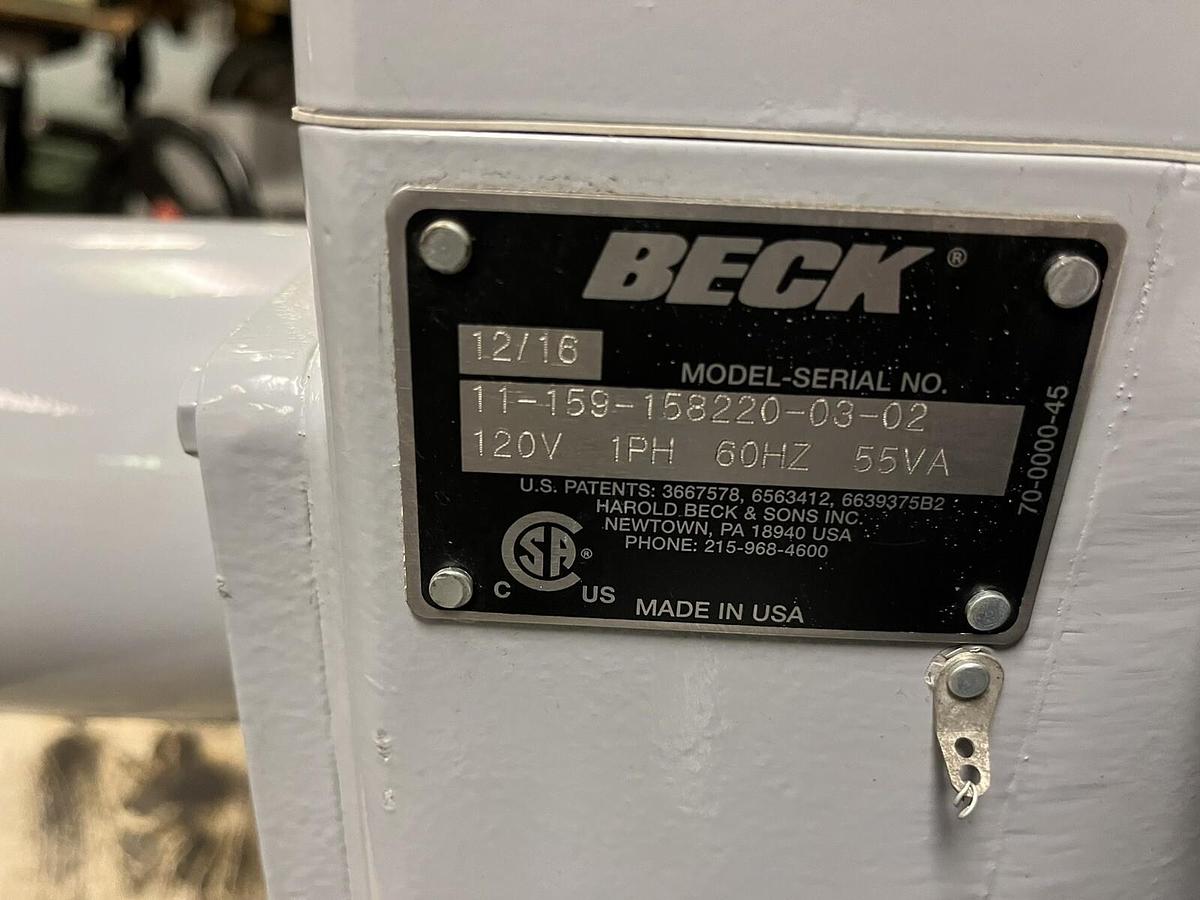 Used Beck,11-159,Electric Valve Actuator 120v 1ph 55va