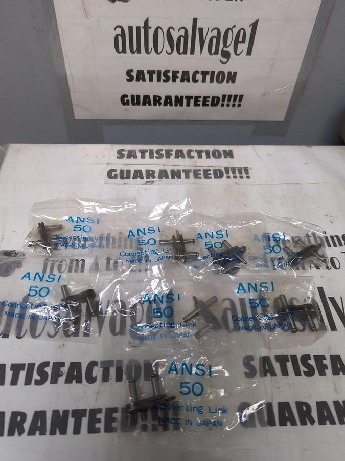 ANSI,50,CONNECTING LINKS LOT OF 8 NEW