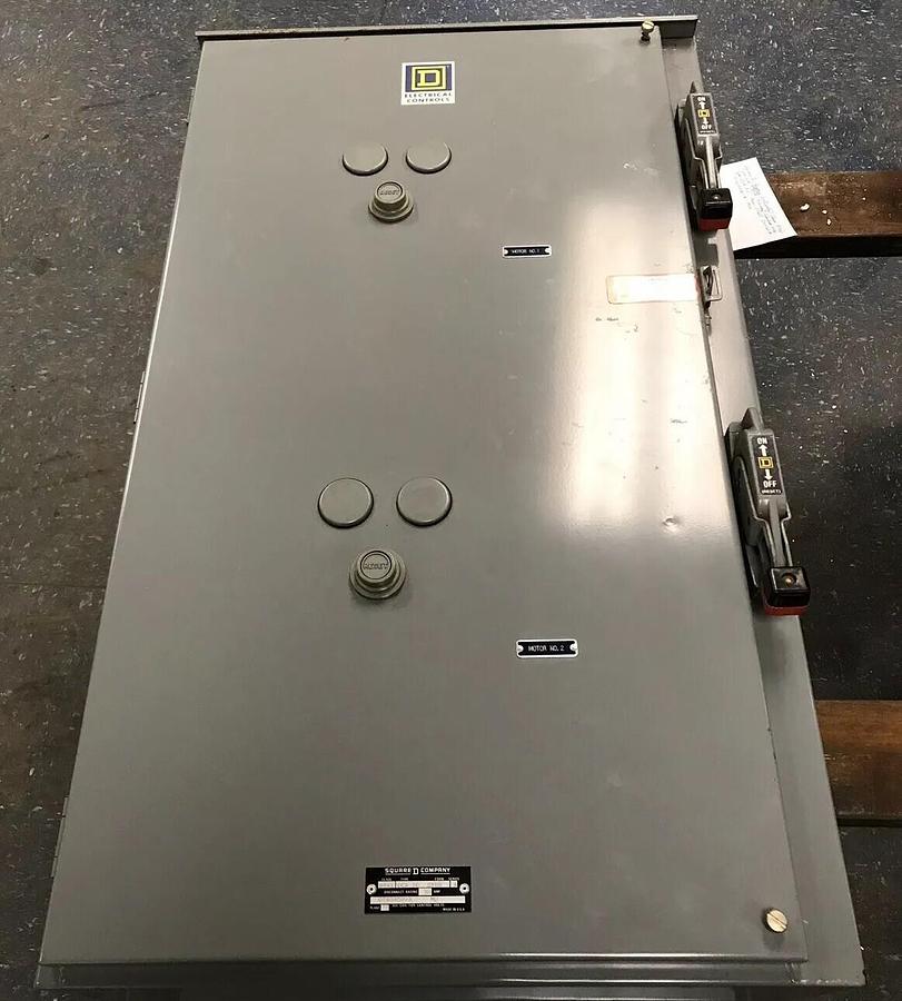 Square D,8941DC20-SY68,Duplex Controller Motor Starter SIze 1 Class 8941