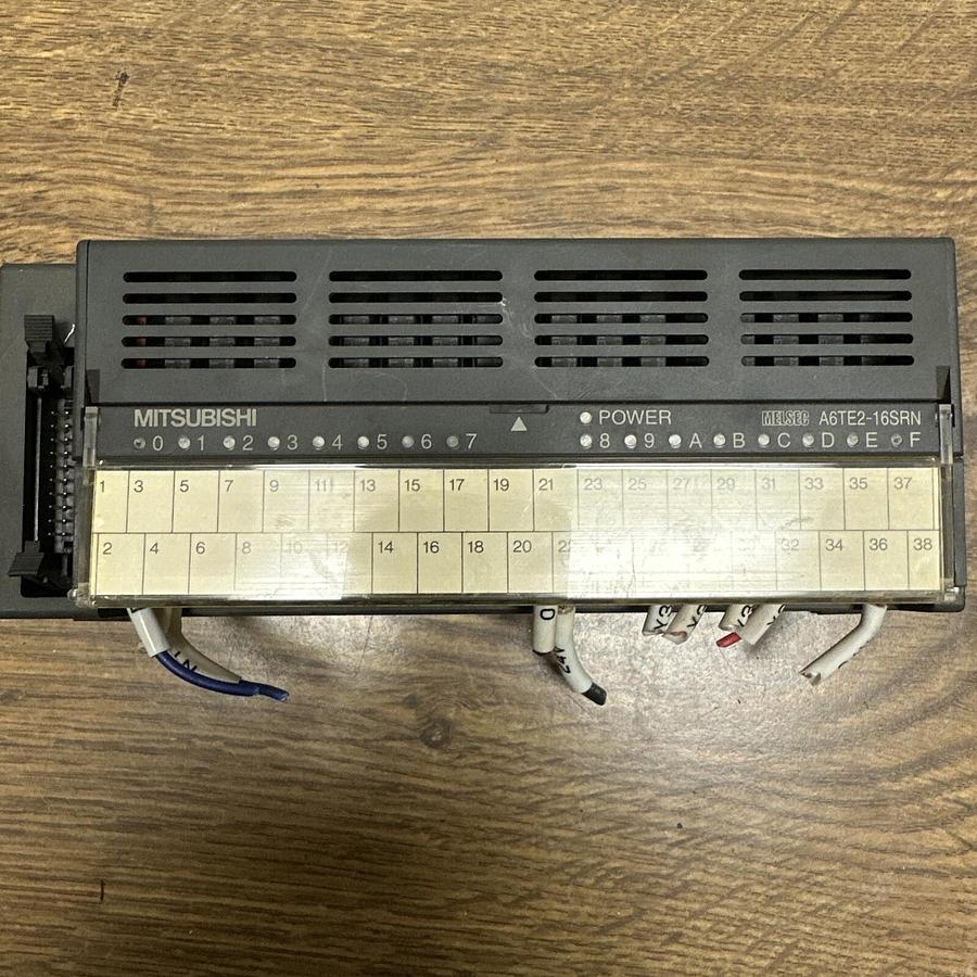 Used Mitsubishi,A6TE2-16SRN,Relay Thermal Unit