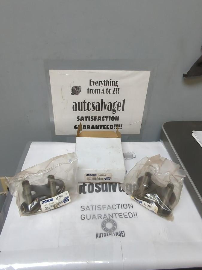 MORSE,332286,160 C/L C/P S/F 2INCH ROLLER CHAIN LINK  2-PCS NEW