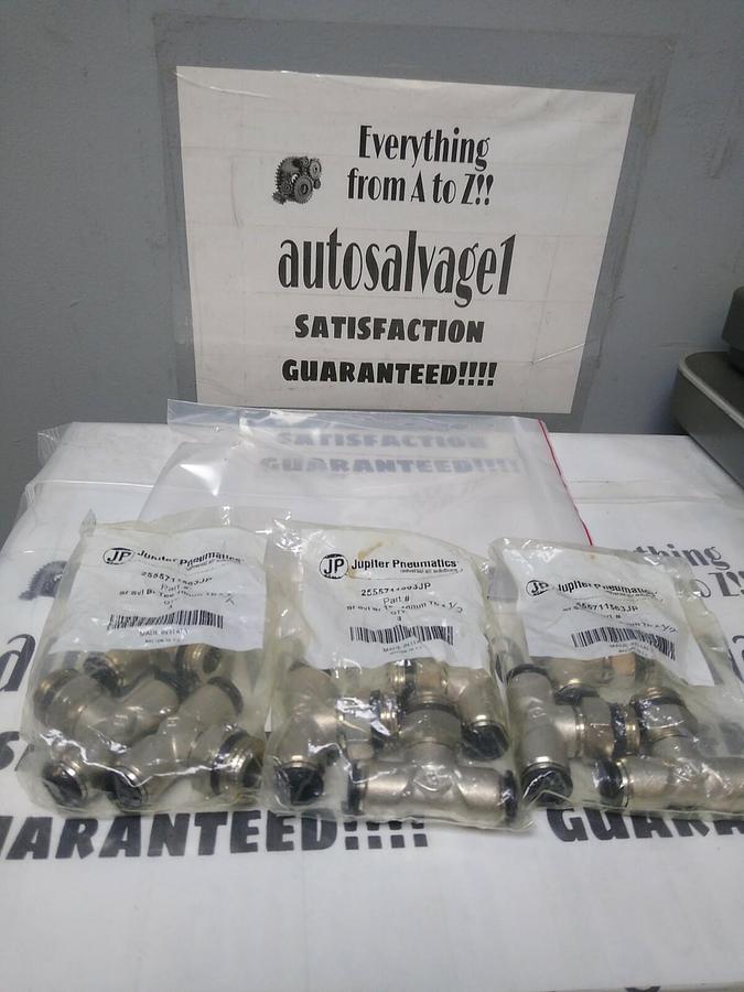 JUPITER PNEUMATICS,2555711563JP,TUBE SWIVEL MALE BRANCH T 10MMX1/2  LOT OF 3