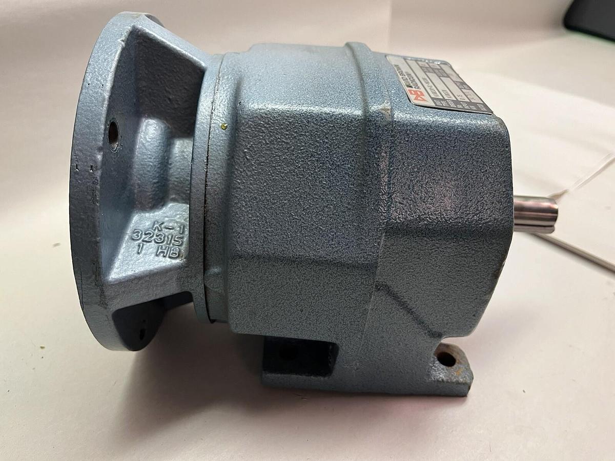 Used RADICON,N100320-0.1-M03208,GEAR SPEED REDUCER INPUT 1HP RATIO 14.71