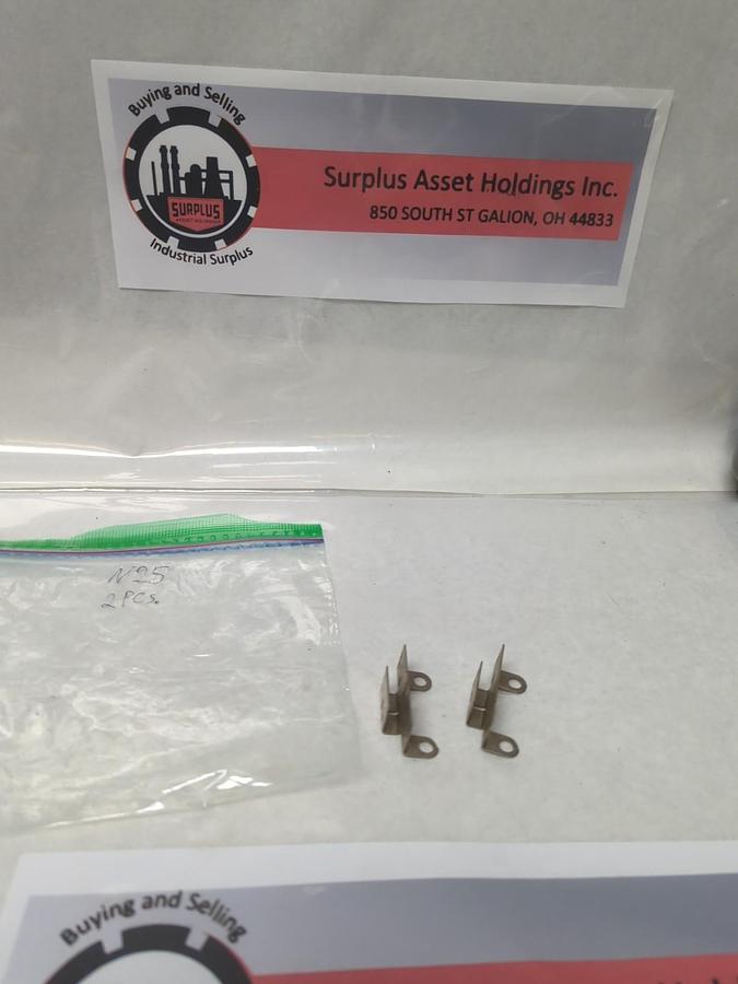 Used WESTINGHOUSE,N-25,THERMAL OVERLOAD HEATER RELAY LOT OF 2 USED