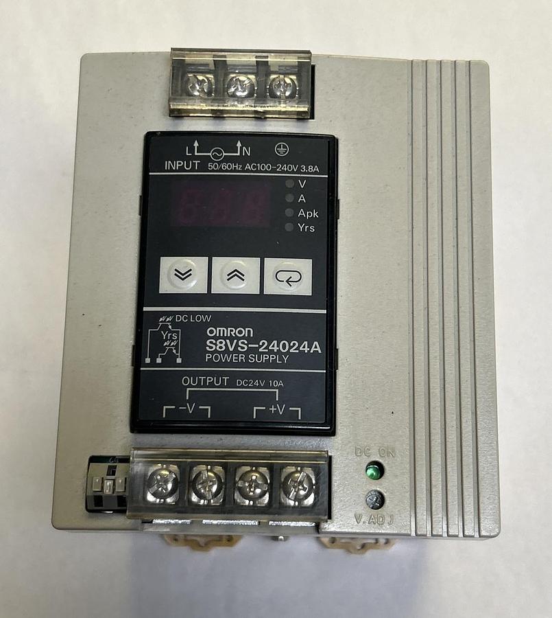 Used OMRON,S8VS-24024A,POWER SUPPLY