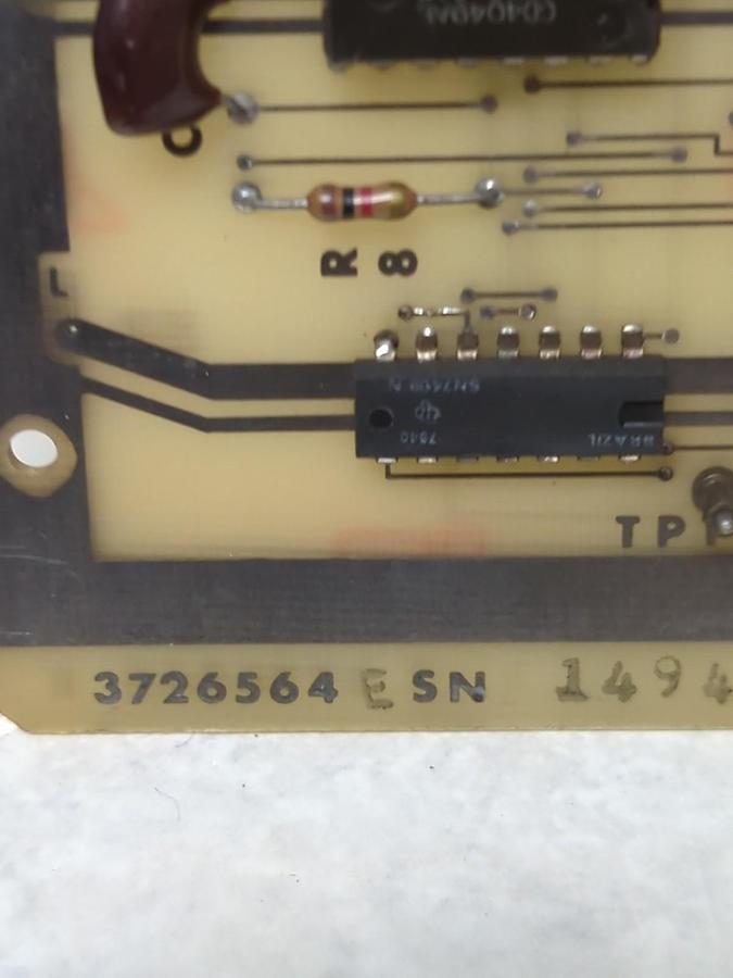 Used BENDIX,3726564E,S5 CONTROL PANEL INTERFACE CIRCUIT BOARD PRE-OWNED