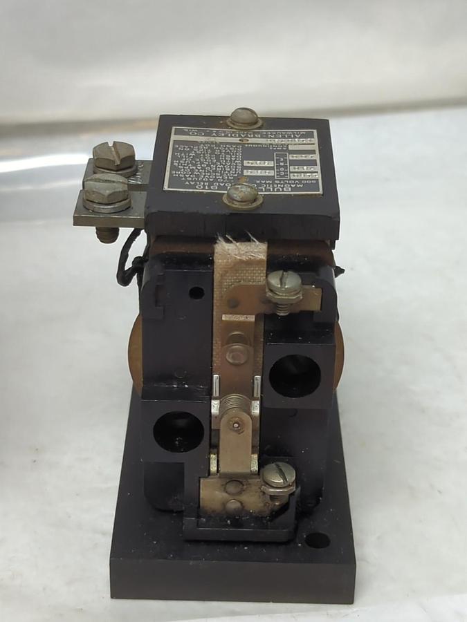 Used ALLEN-BRADLEY,X180736,BULL 8120 MAGNETIC OVERLOAD RELAY PRE-OWNED