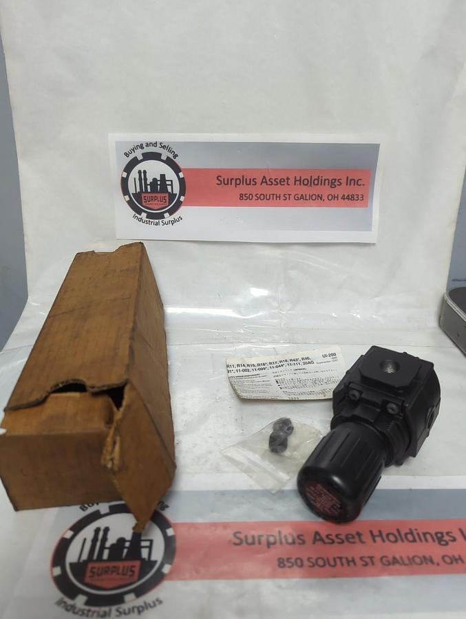 NORGREN,R73G-2AK-RMN,PRESSURE REGULATOR 175F/80C NOS