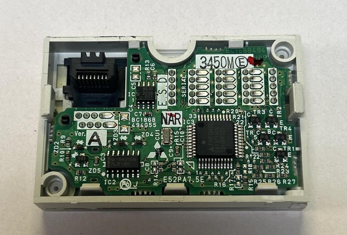 MITSUBISHI,E52PA7.5E,CONTROL PANEL RUN/STOP RESET BUTTONS NOS