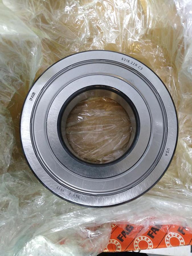 Fag,6318-2ZR-C3,Deep Groove Ball Bearing NOS