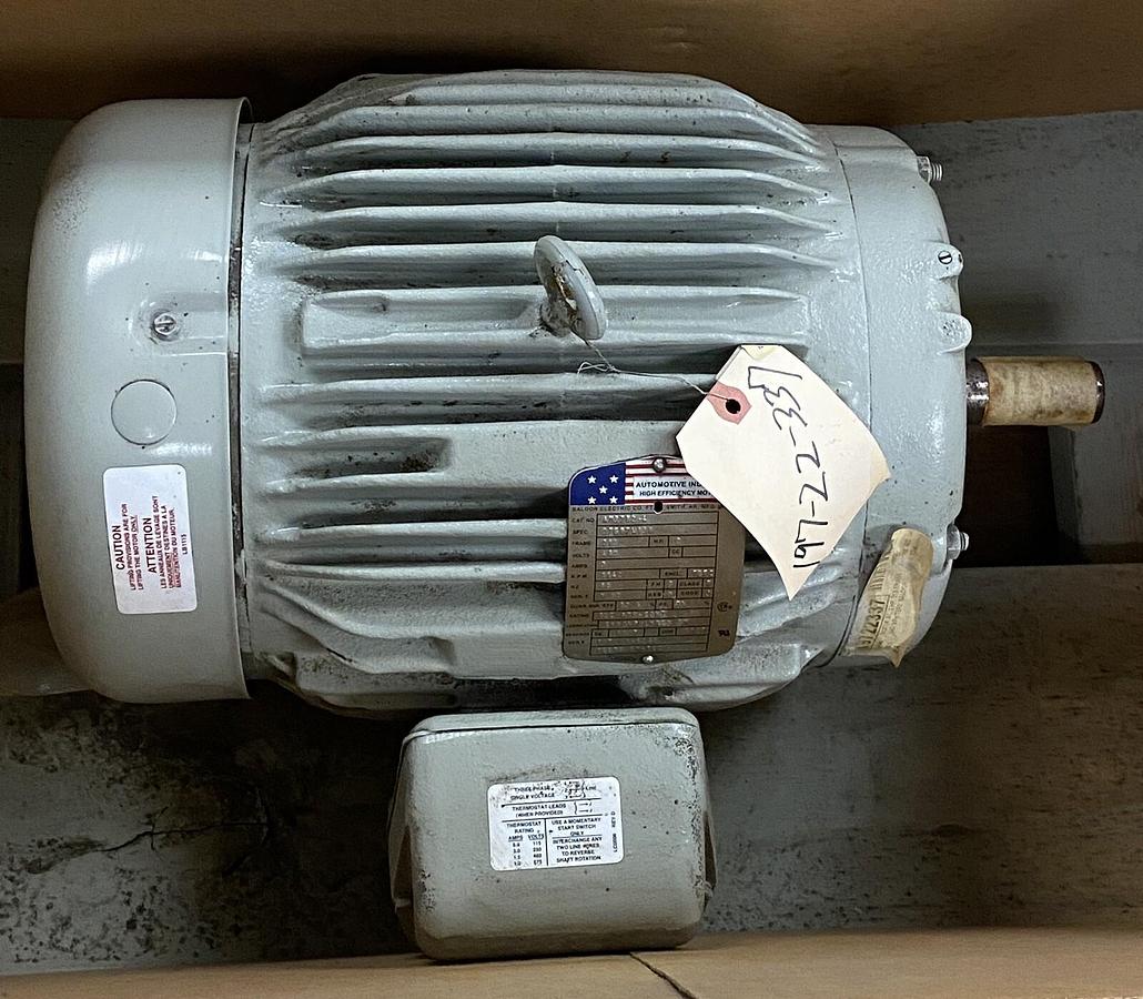 Baldor,AM3782-4,2HP 1140RPM 460V Frame 213 NOS