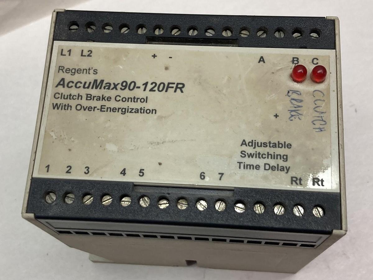 Used Regent Controls,ACCUMAX90-120FR,Clutch Brake Control