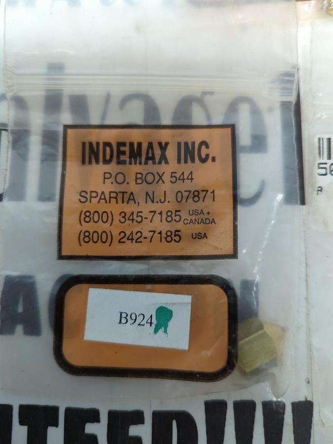 INDEMAX,B924,NOZZLE TIP 5-44 THREAD 5/32 HEX LOT OF 9 NEW