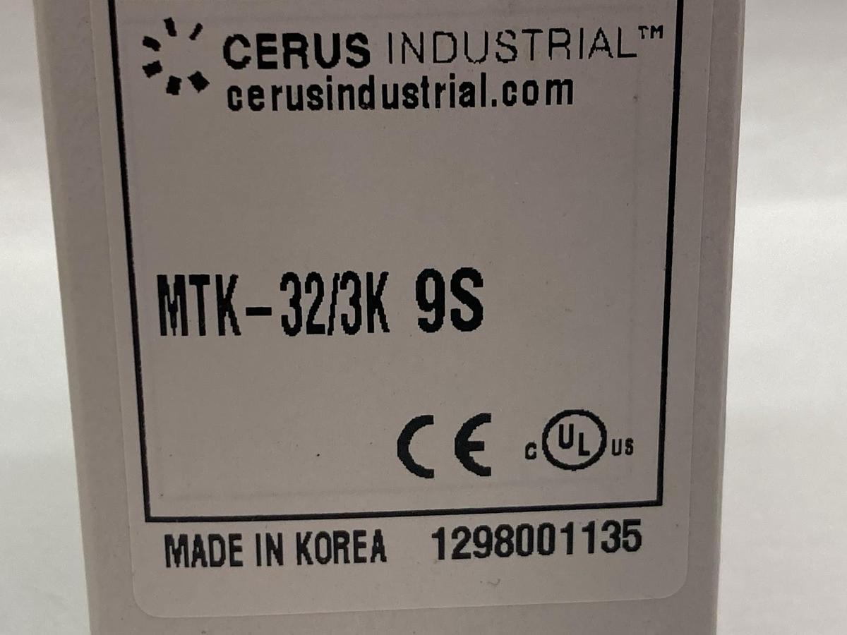 Cerus Industrial,MTK-32/3K 9S,Thermal Overload Relay 50/60Hz
