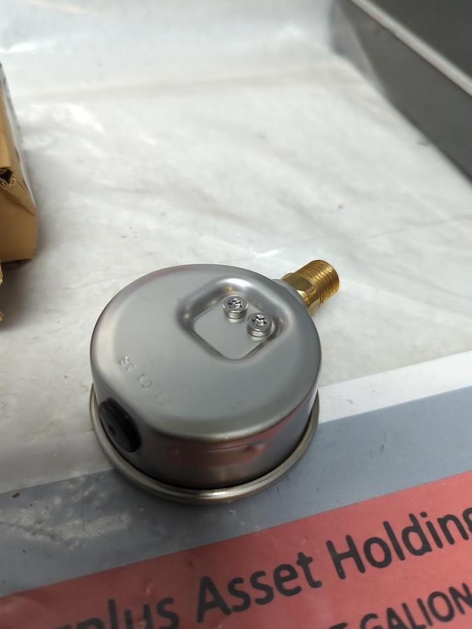 RITTER,9736433,GAUGE 2-1/2 IN FACE 1/4 IN NPT BOTTOM CONNECTION 5000PSI NOS