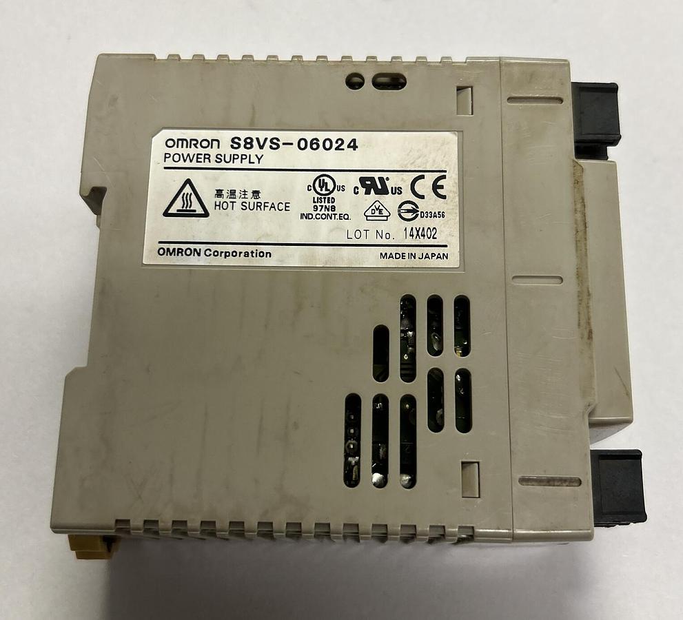 Used OMRON,S8VS-06024,POWER SUPPLY 60W 24VDC 2.5A