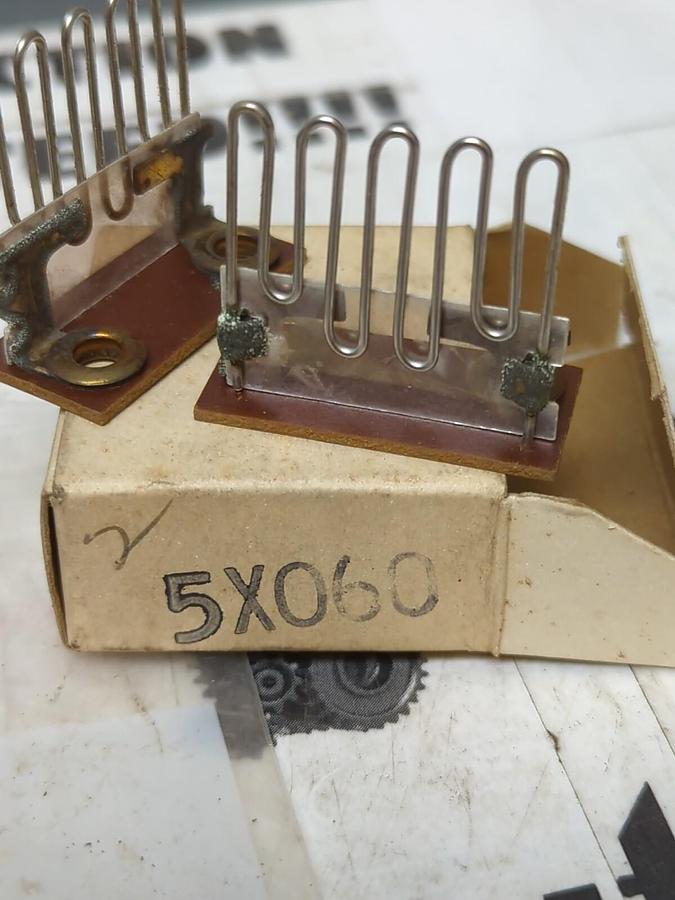 DAYTON ELECTRIC,5X60,STYLE F 3.15 HEATER ELEMENTS LOT OF 4 NOS