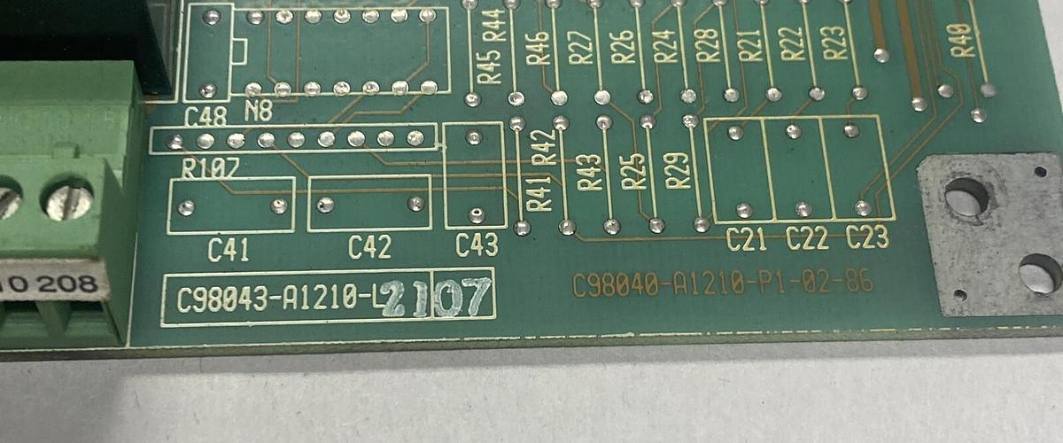 Used SIEMENS,C98043-A1210-L2107 / C98040-A1210-P1-02-86,PC BOARD SIMOREG MODULE