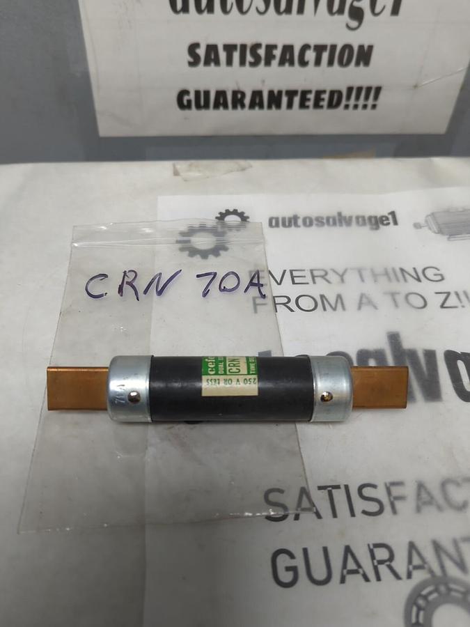 CEFCON,CRN-70A,DUAL ELEMENT 70 AMP FUSE NOS