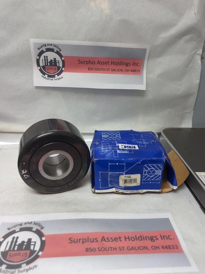 RBC,Y160L,YOKE TYPE CAM ROLLER 1-3/4 IN BORE 5 IN O.D. NOS