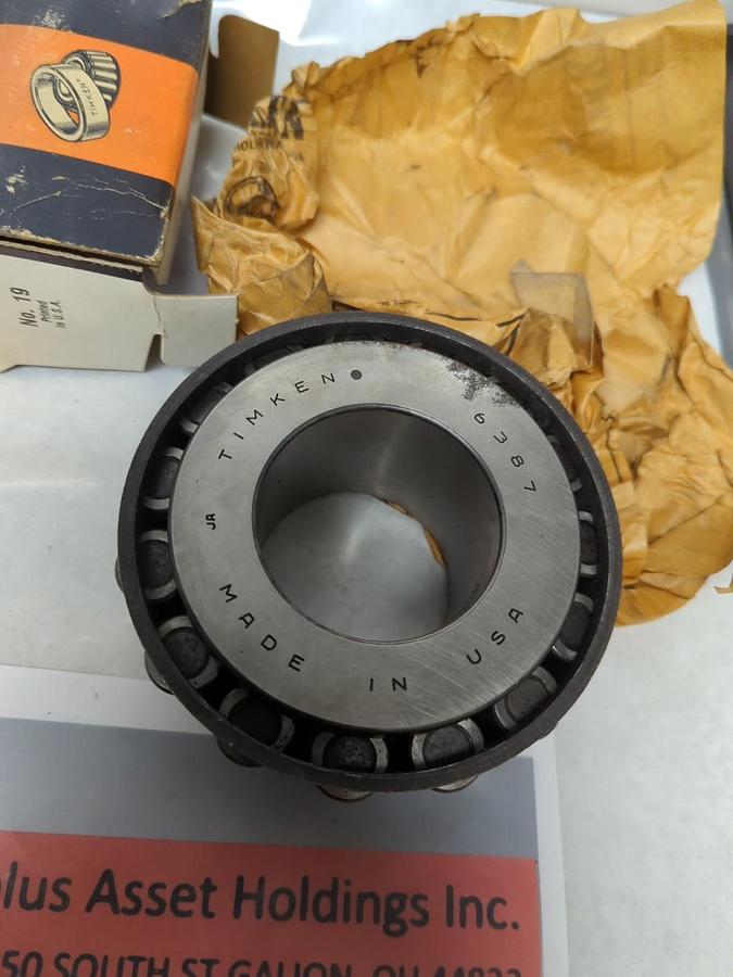 TIMKEN,6387,ROLLER BEARING CONE NOS