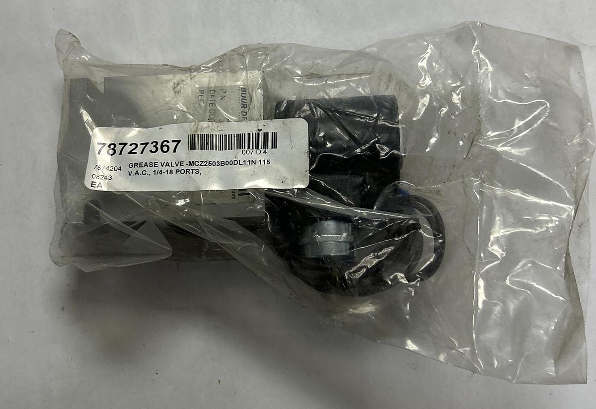 BIJUR DELIMON,MCZ2503B00DL11N,GREASE VALVE NEW