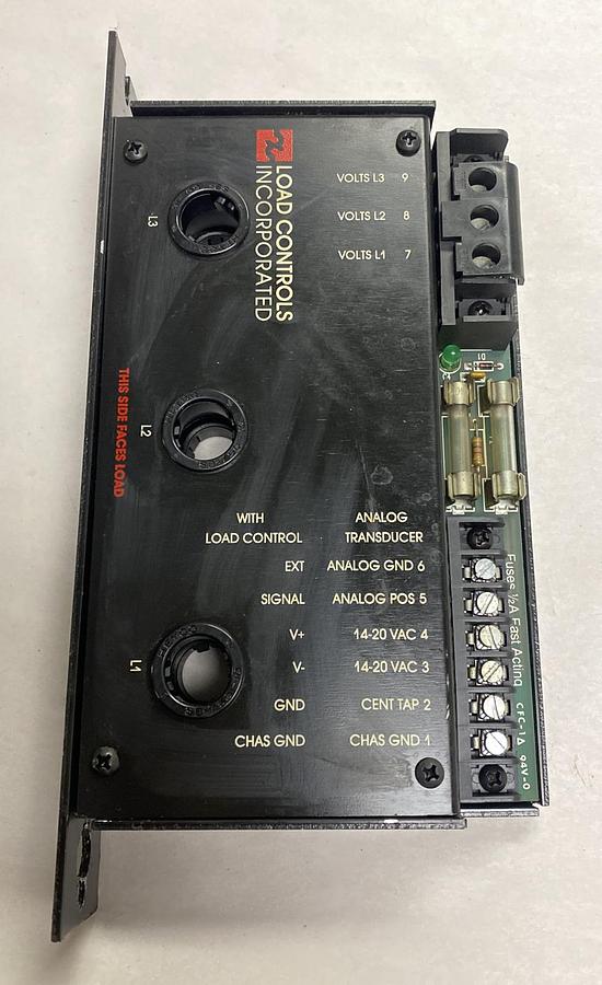 Used LOAD CONTROLS,PH-3A,POWER CELL TRANSDUCER